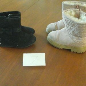 girls toddler boots sz. 7